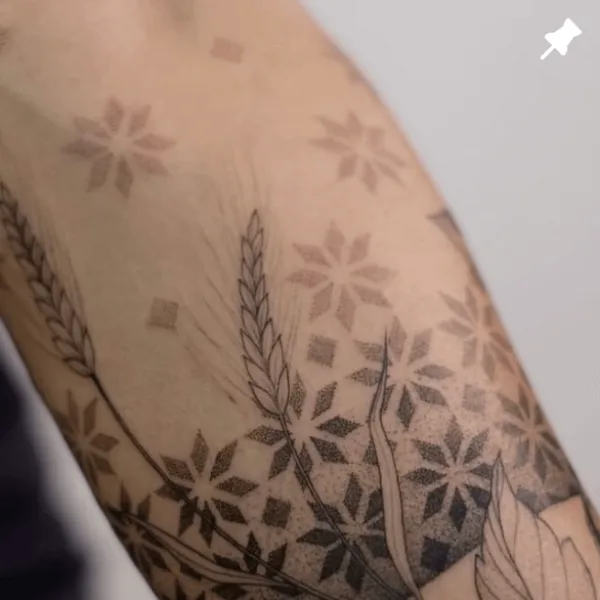 aestet.ink, guest artist at True Canvas Vienna – Floral / Botanical