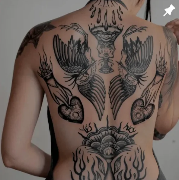 arras.__, guest artist at True Canvas Vienna – Traditional / Neo Traditional / Oldschool