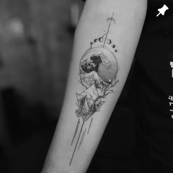 art.rouniss, guest artist at True Canvas Vienna – Realism – Color, Sketchy, Concept Art / Geometric
