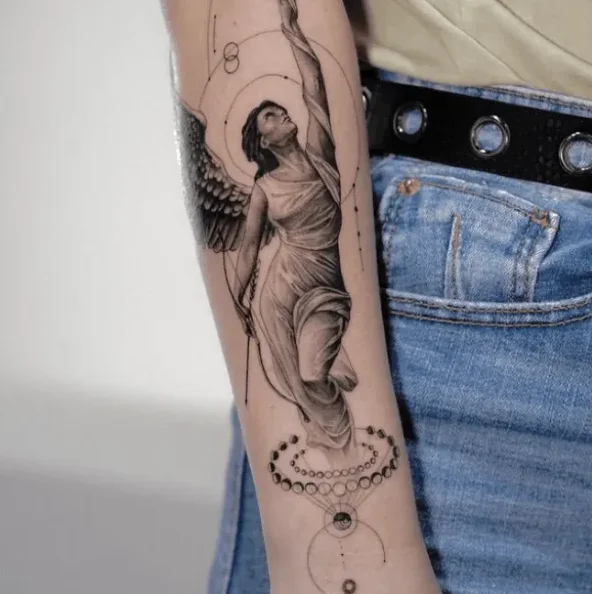 bernitattoo, guest artist at True Canvas Vienna – Realism – Black & Grey