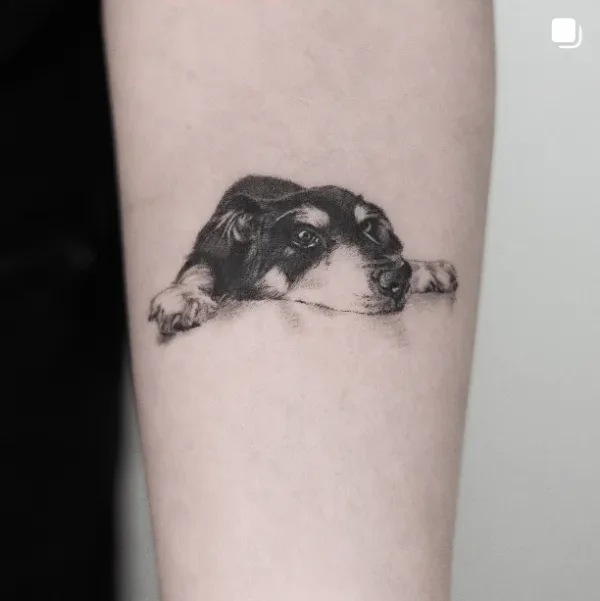 carlaurrejola.art, guest artist at True Canvas Vienna – Realism – Black & Grey