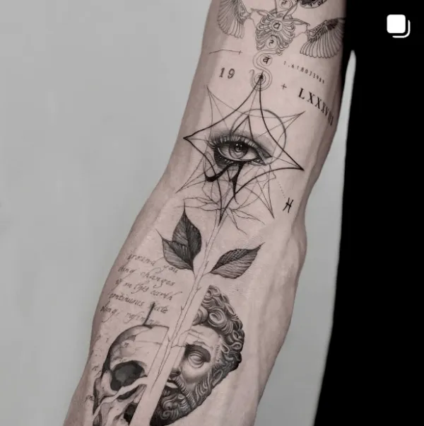 carlosguimaraes.art, guest artist at True Canvas Vienna – Realism – Black & Grey, Concept Art / Geometric
