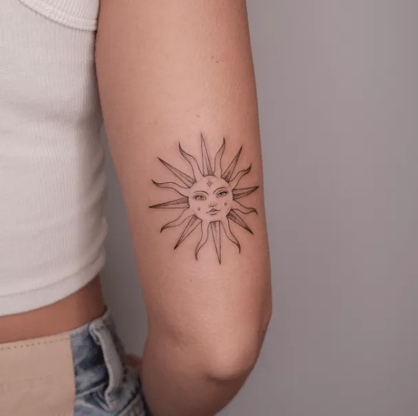 kosstattooo, guest artist at True Canvas Vienna – Fineline / One Line / Tiny Tattoos / Lettering, Mandalas / Ornaments