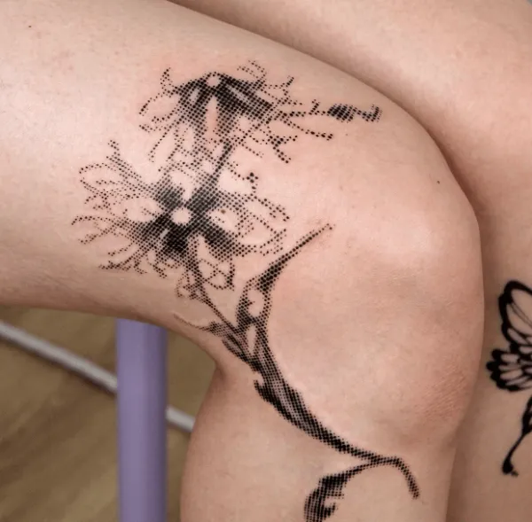 lilin.ink, guest artist at True Canvas Vienna – Dotwork
