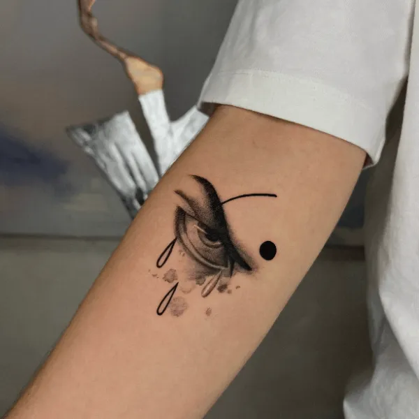 majadziaba, guest artist at True Canvas Vienna – Realism – Black & Grey, Fineline / One Line / Tiny Tattoos / Lettering