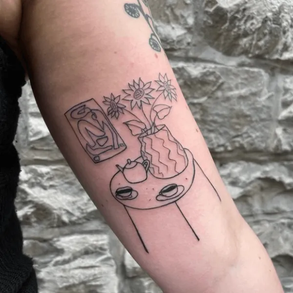 moialena_, guest artist at True Canvas Vienna – Doodle