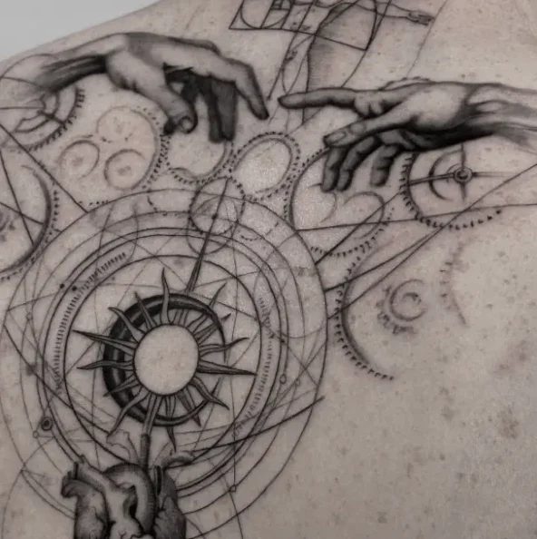 omerxtunca, guest artist at True Canvas Vienna – Realism – Black & Grey, Concept Art / Geometric