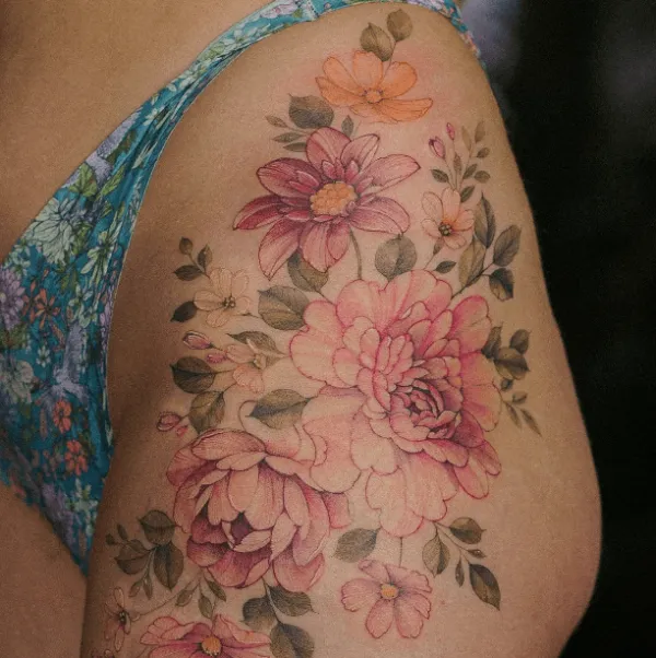rene__flowers, guest artist at True Canvas Vienna – Realism – Color, Floral / Botanical
