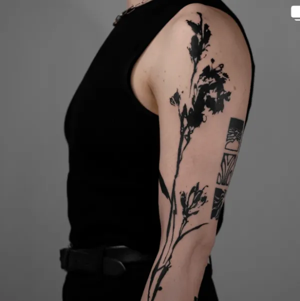 shaxayon, guest artist at True Canvas Vienna – Floral / Botanical