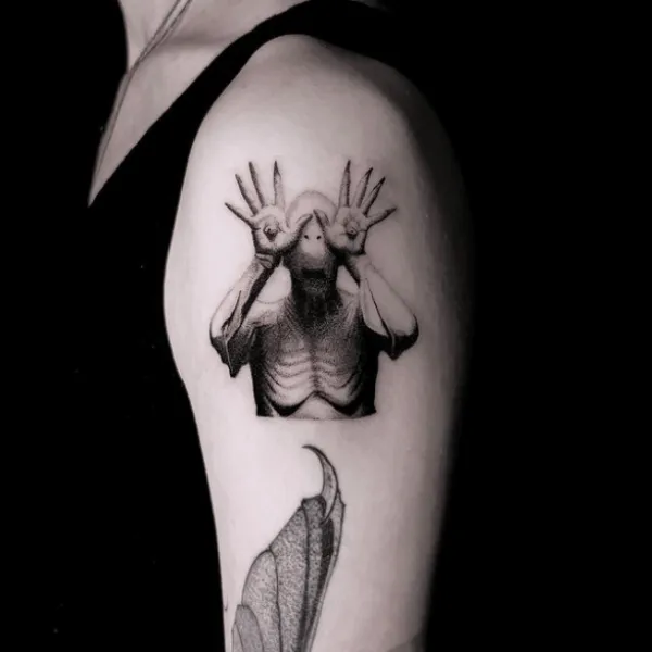 sugarangeltattoo, guest artist at True Canvas Vienna – Realism – Black & Grey