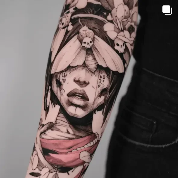 taras.prystupa_tattoo, guest artist at True Canvas Vienna – Anime / Manga / Cartoon, Illustrative / Graphic