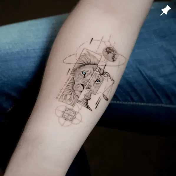 tattooist_fini, guest artist at True Canvas Vienna – Realism – Black & Grey, Concept Art / Geometric