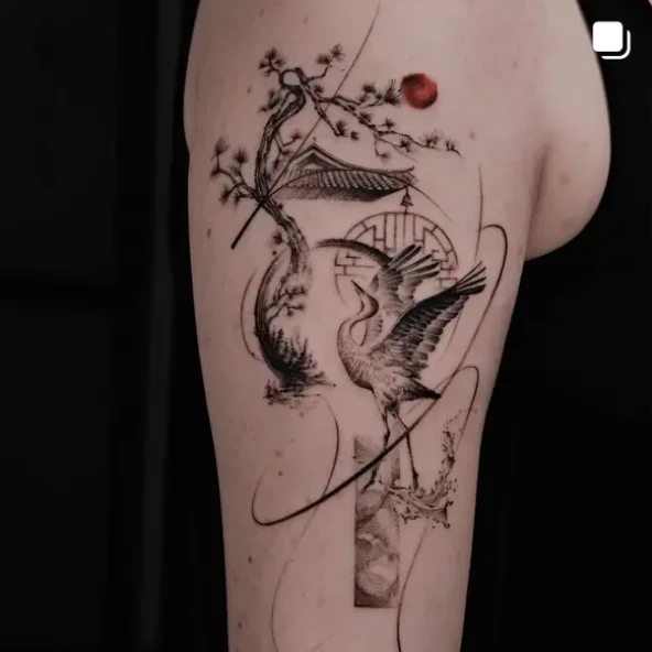 tattooist_jaymee, guest artist at True Canvas Vienna – Realism – Black & Grey, Watercolor / Brush Strokes