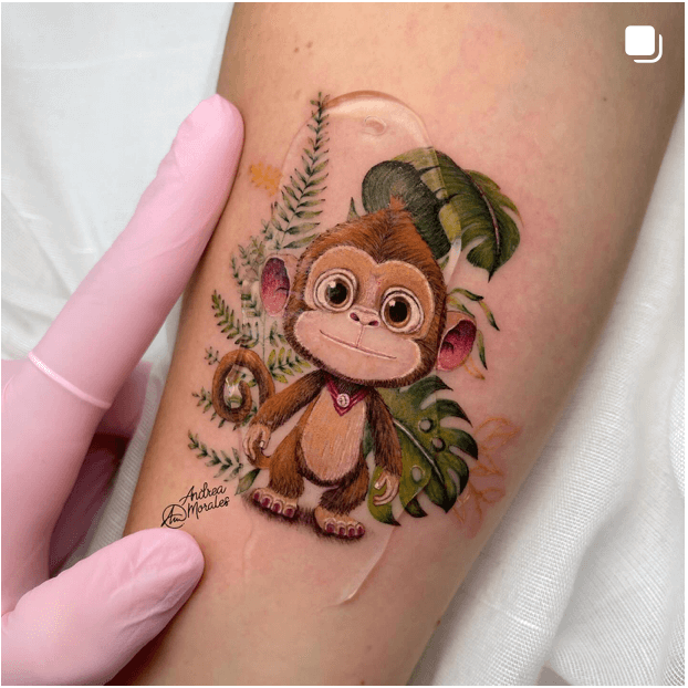 Tattoo uploaded by Luiza Siqueira • Coloridinhos #DeannaWardin  #macacotattoo #monkeytattoo #macaco #monkey #watercolor #aquarela • Tattoodo